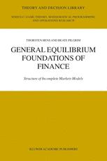 General Equilibrium Foundations of Finance