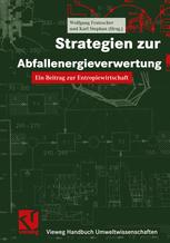 Strategien zur Abfallenergieverwertung