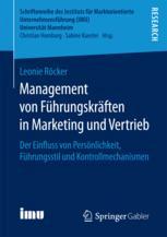 Management von Führungskräften in Marketing und Vertrieb