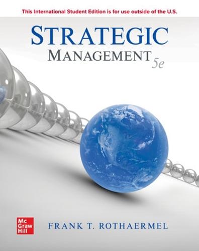 ISE Strategic Management: Concepts