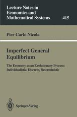 Imperfect General Equilibrium