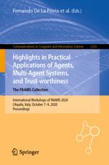 Highlights in Practical Applications of Agents, Multi-Agent Systems, and Trust-worthiness. The PAAMS