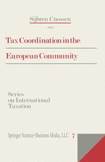 Tax Coordination in the European Community