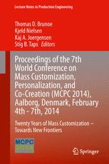 Proceedings of the 7th World Conference on Mass Customization, Personalization, and Co-Creation (MCP