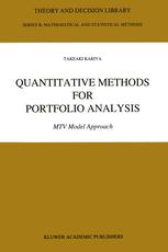 Quantitative Methods for Portfolio Analysis
