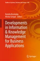 Developments in Information & Knowledge Management for Business Applications